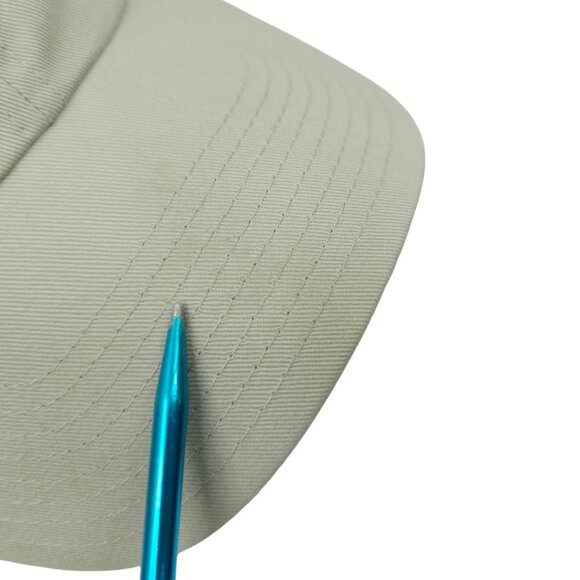 American Needle 2014 Masters Adjustable Tuck Strap Cap Golf Baseball Hat Khaki - Picture 7 of 14